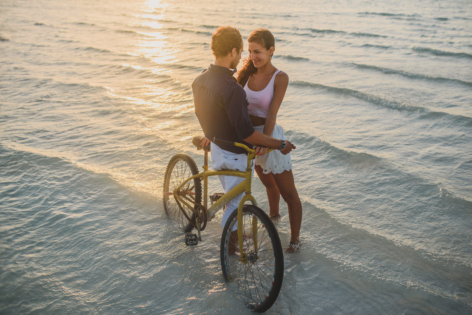 engagement session in holbox