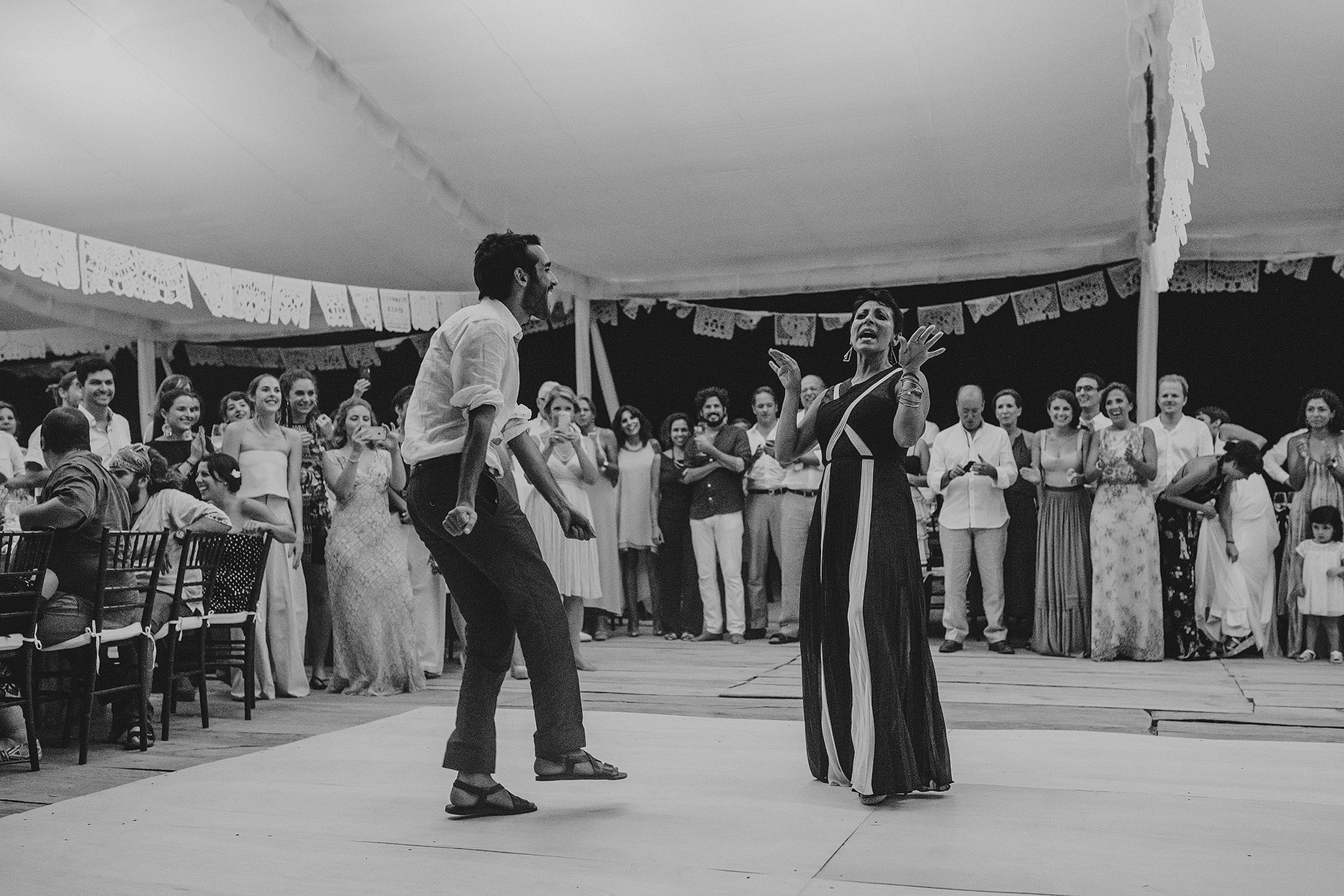 bohemian destination wedding in mexico