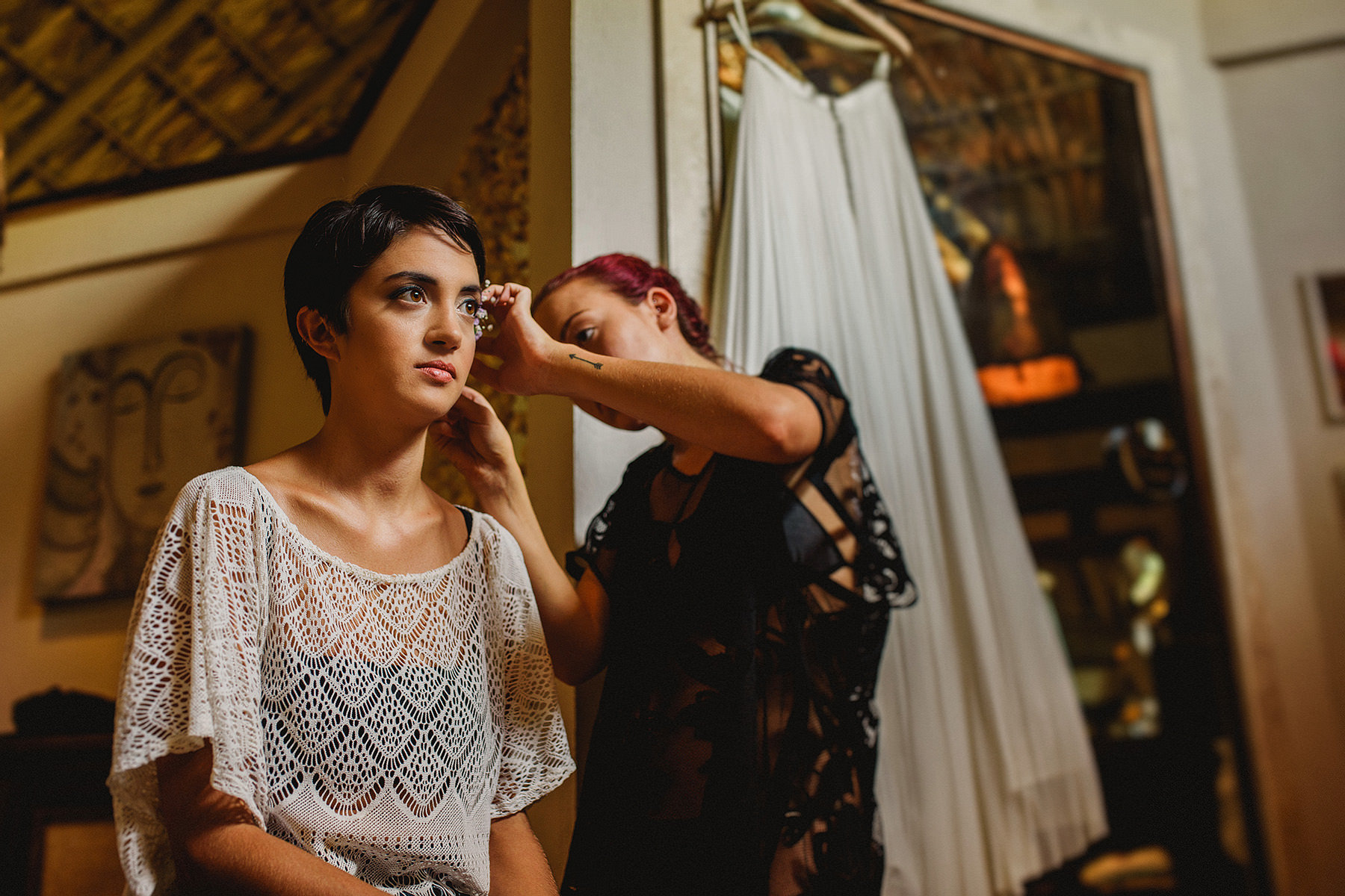 bohemian destination wedding in puerto escondido mexico