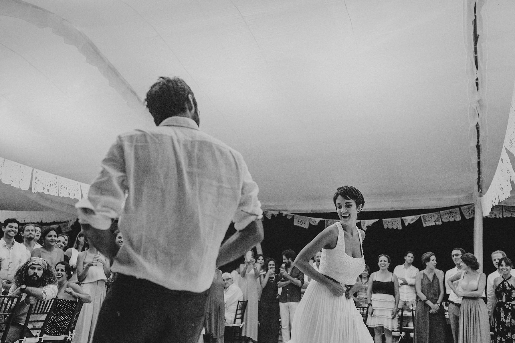 bohemian destination wedding in puerto escondido mexico