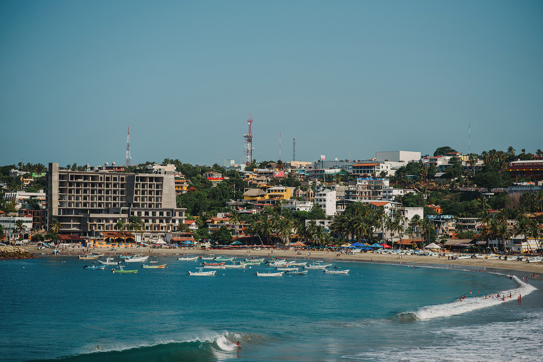 bohemian wedding puerto escondido mexico