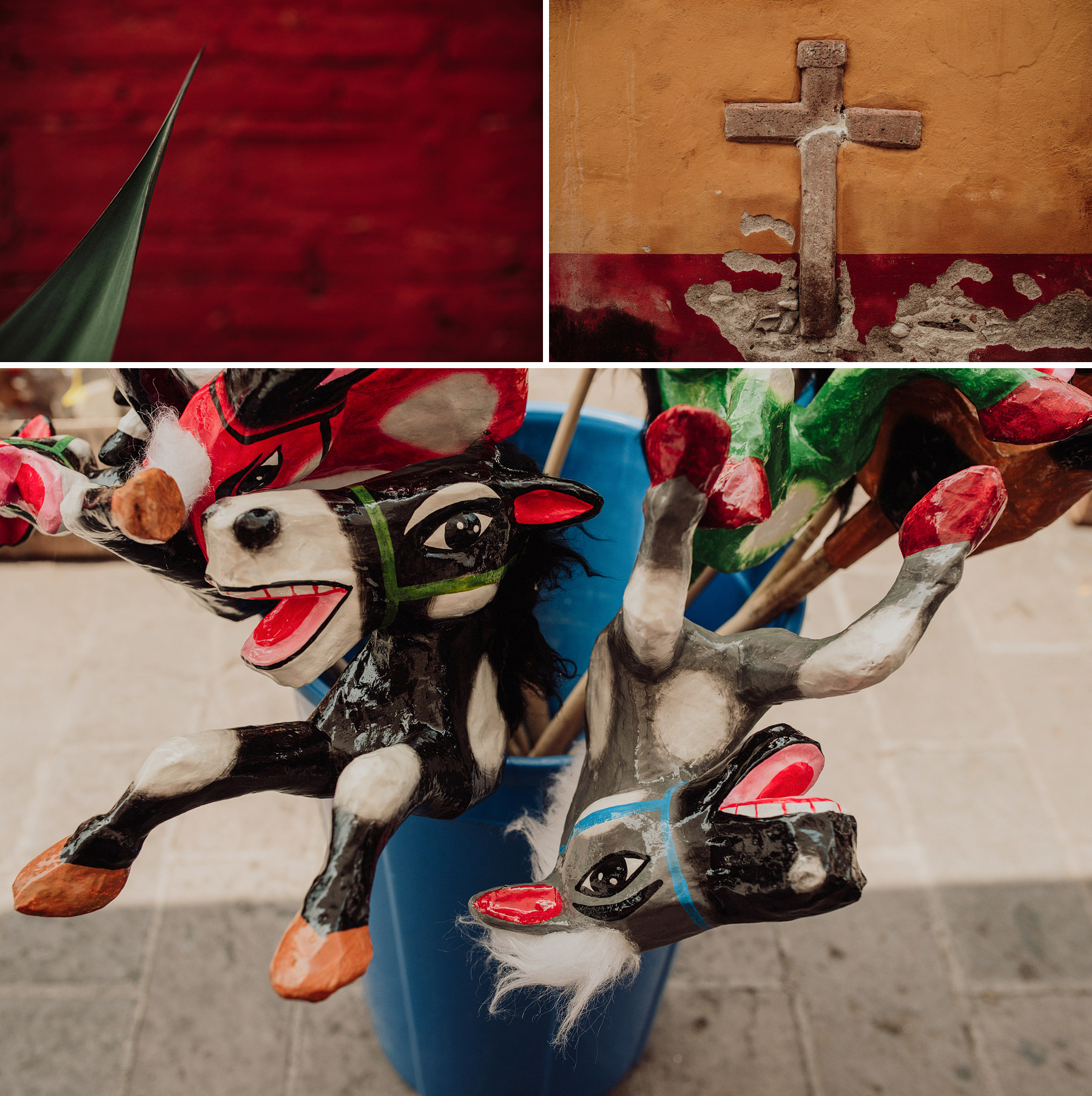 colorful wedding casa las tortugas