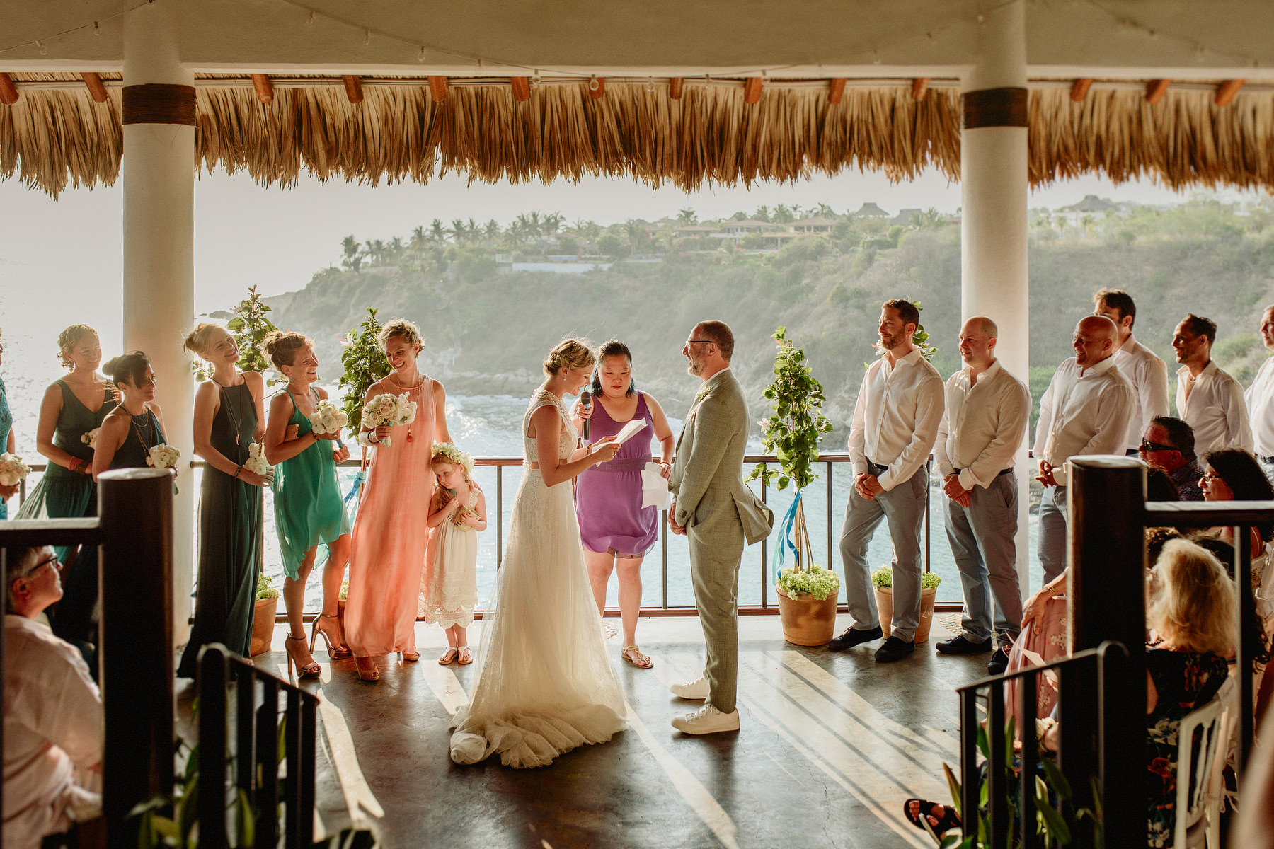 exciting destination wedding in puerto escondido