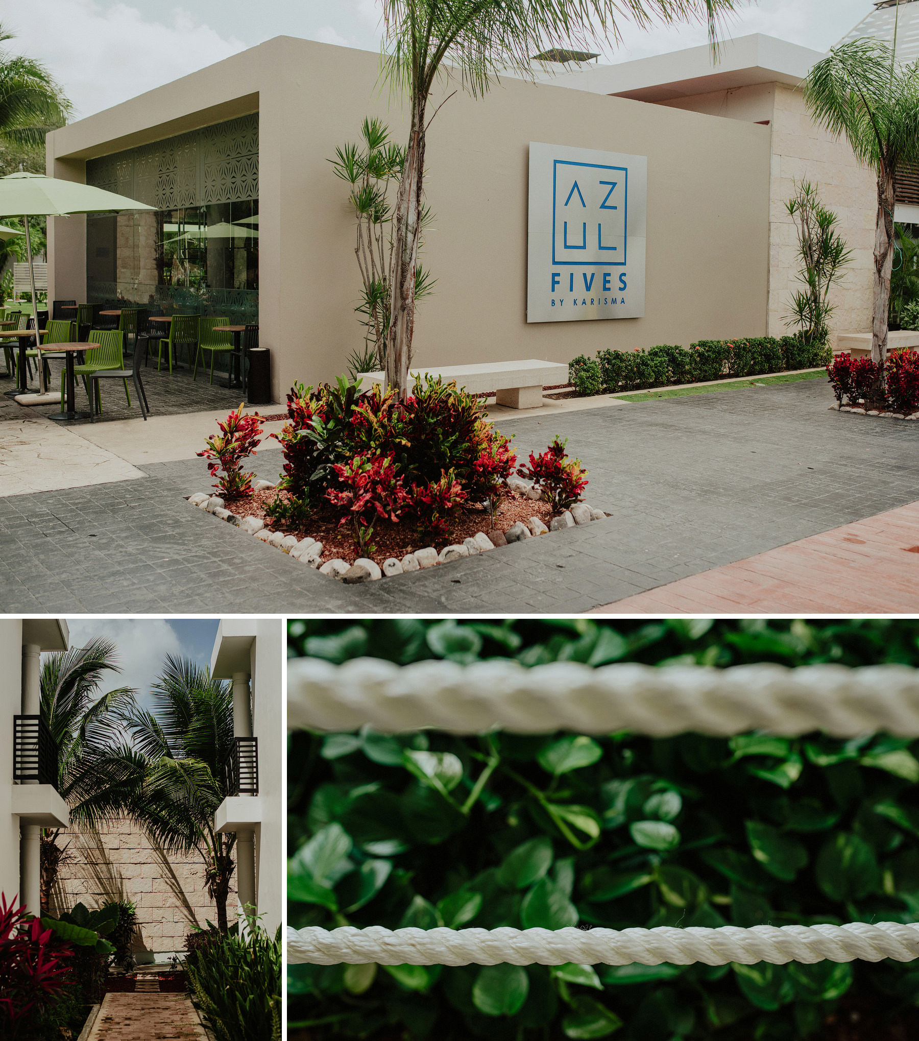 intimate playa del carmen wedding in azul fives