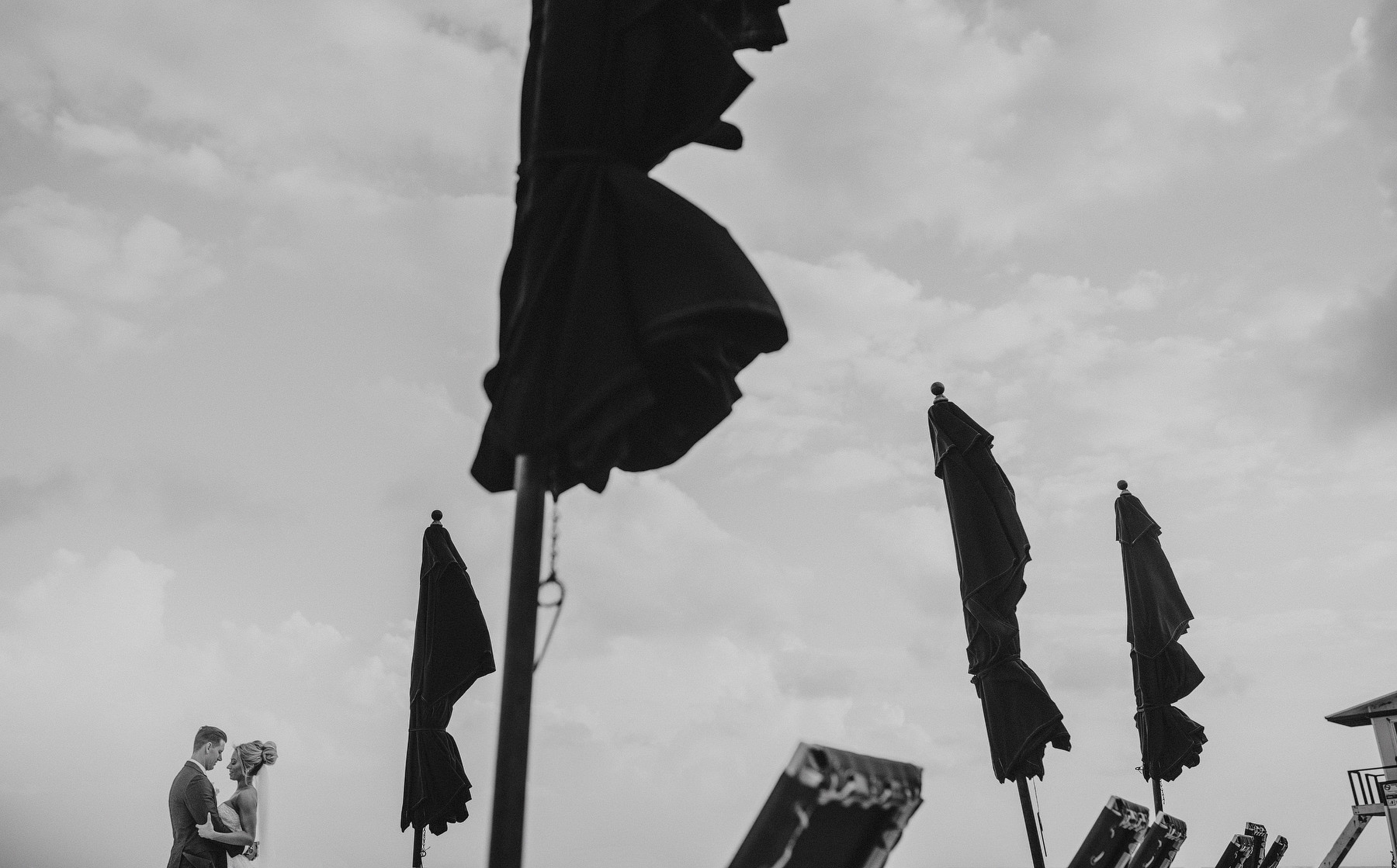 intimate wedding in azul fives