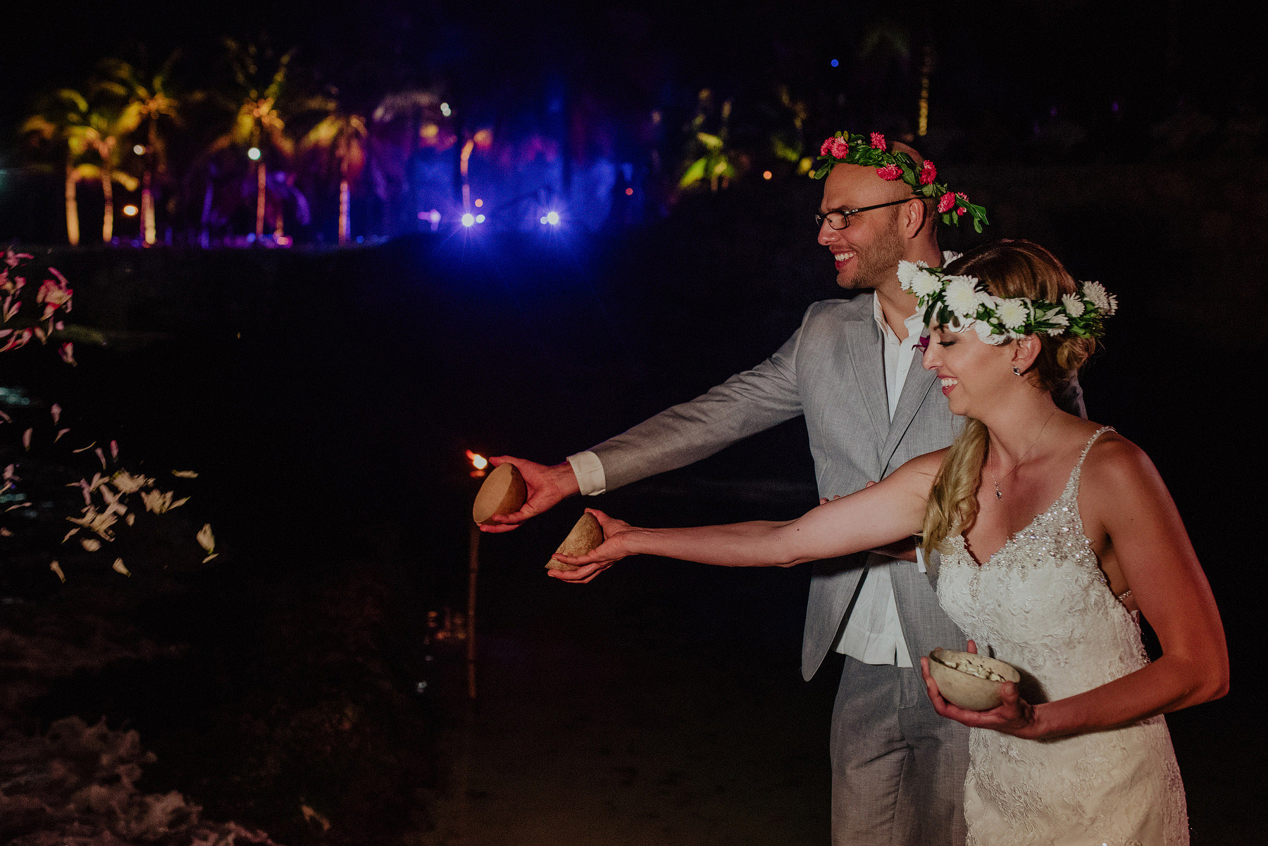 unique wedding in xcaret riviera maya