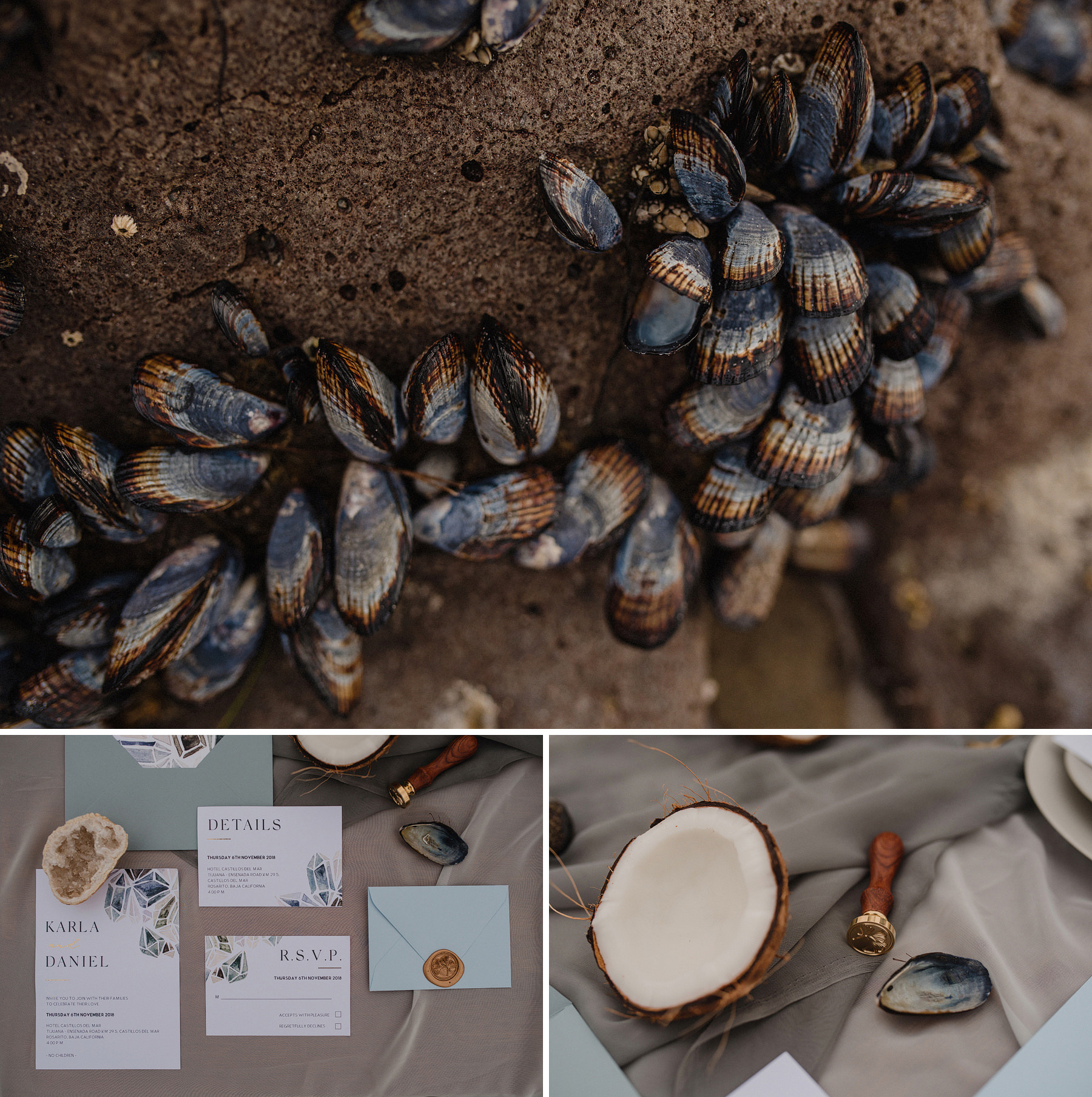 rosarito beach elopement inspiration