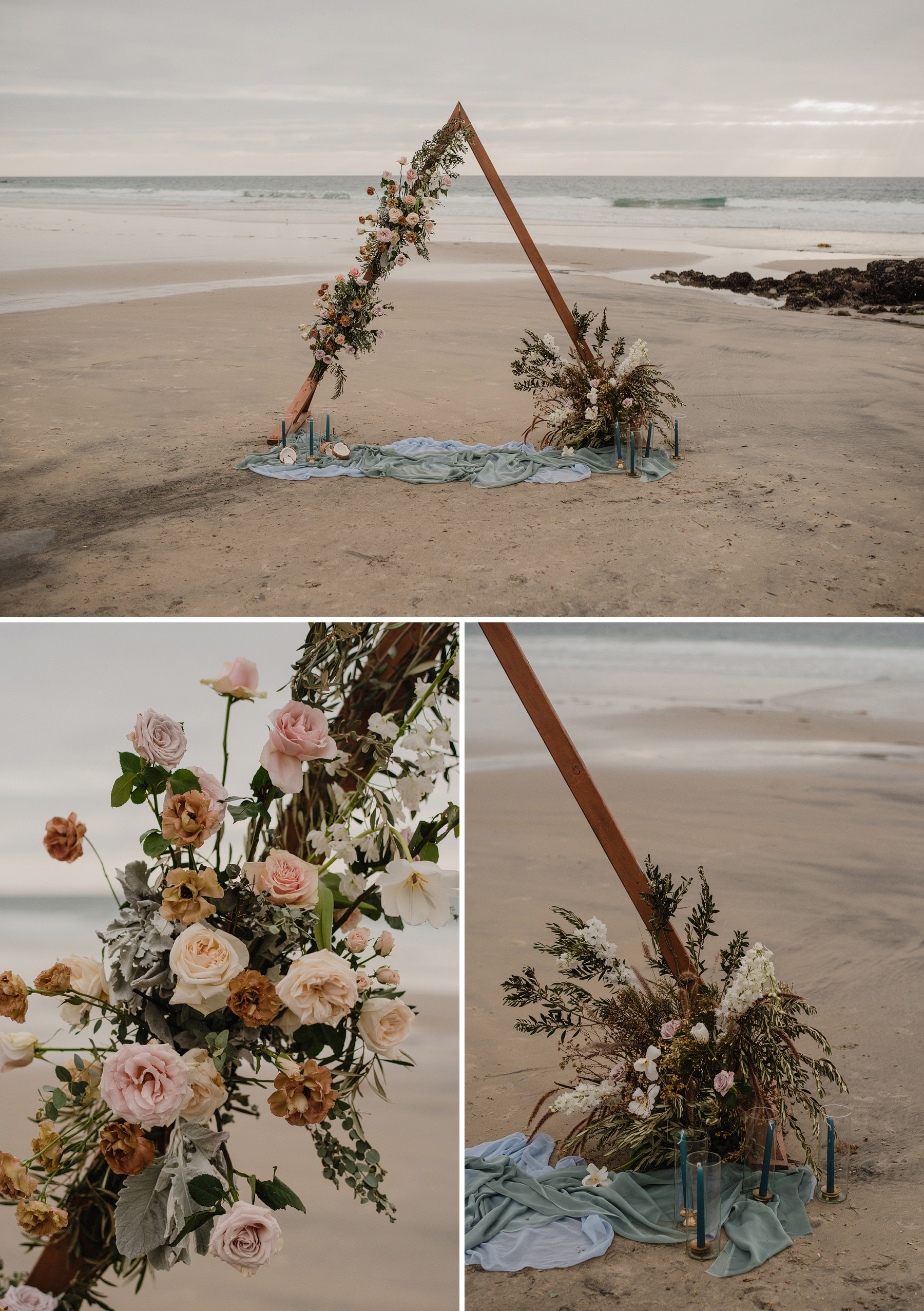 rosarito beach elopement inspiration