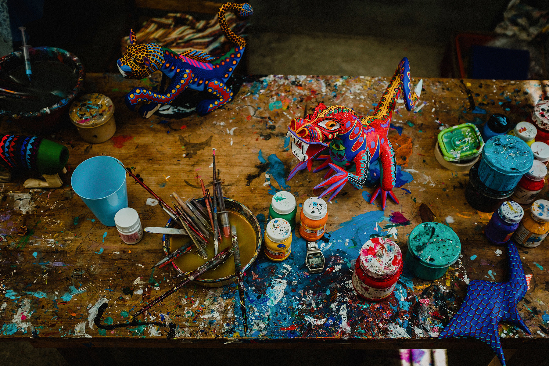 colorful oaxaca wedding at jardin la morada