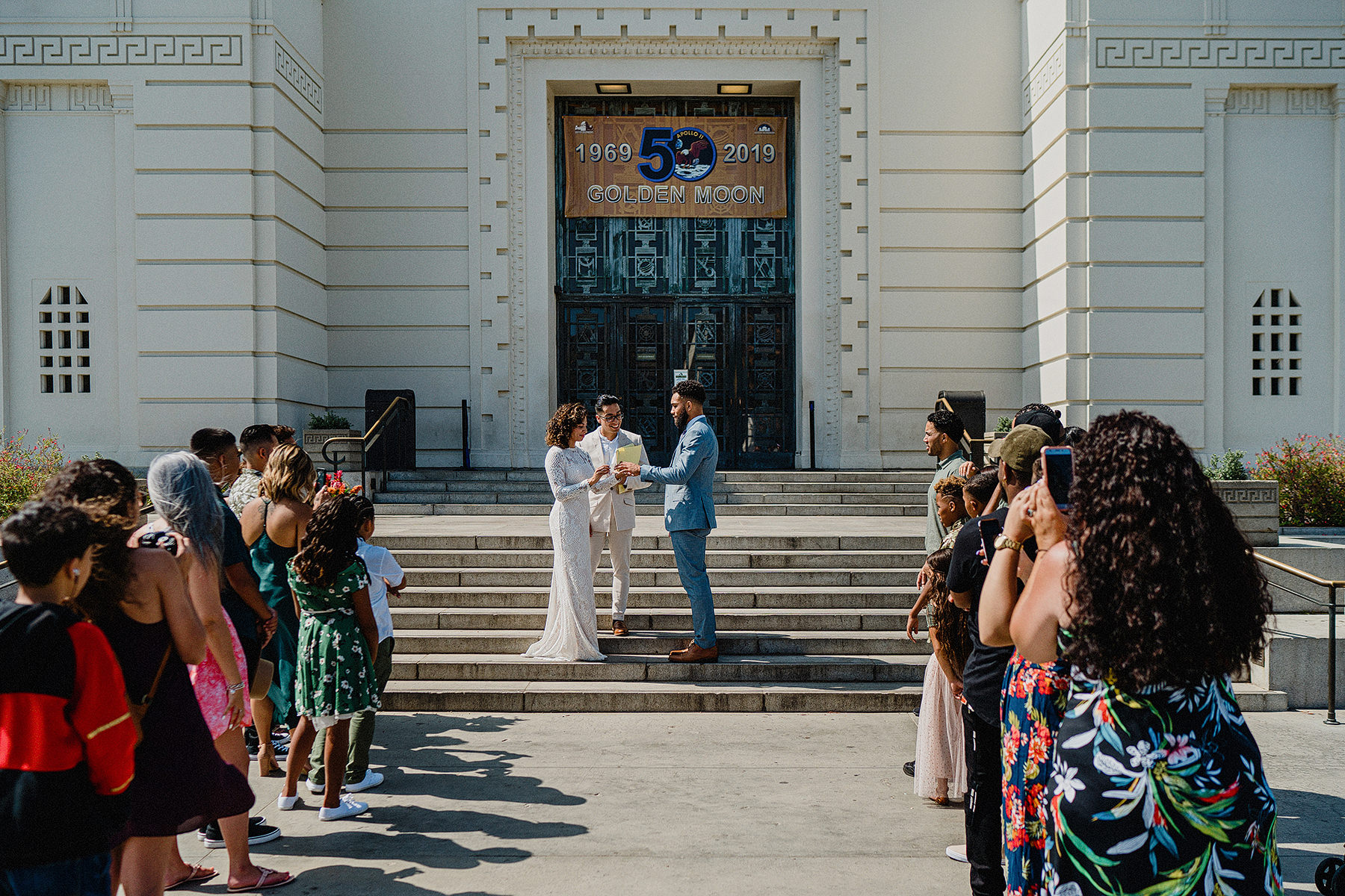 early morning griffith park observatory elopement los angeles