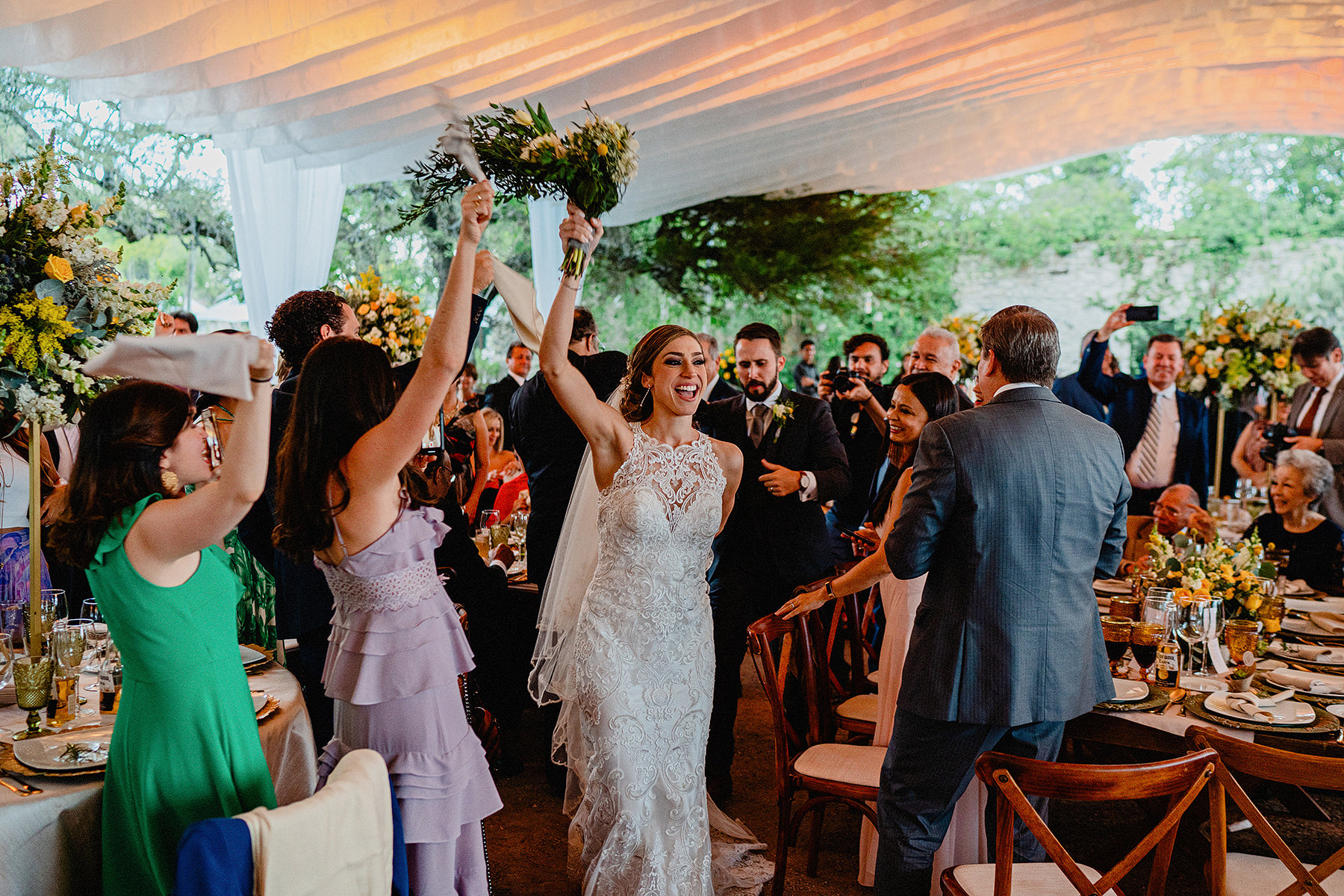 peña de bernal wedding