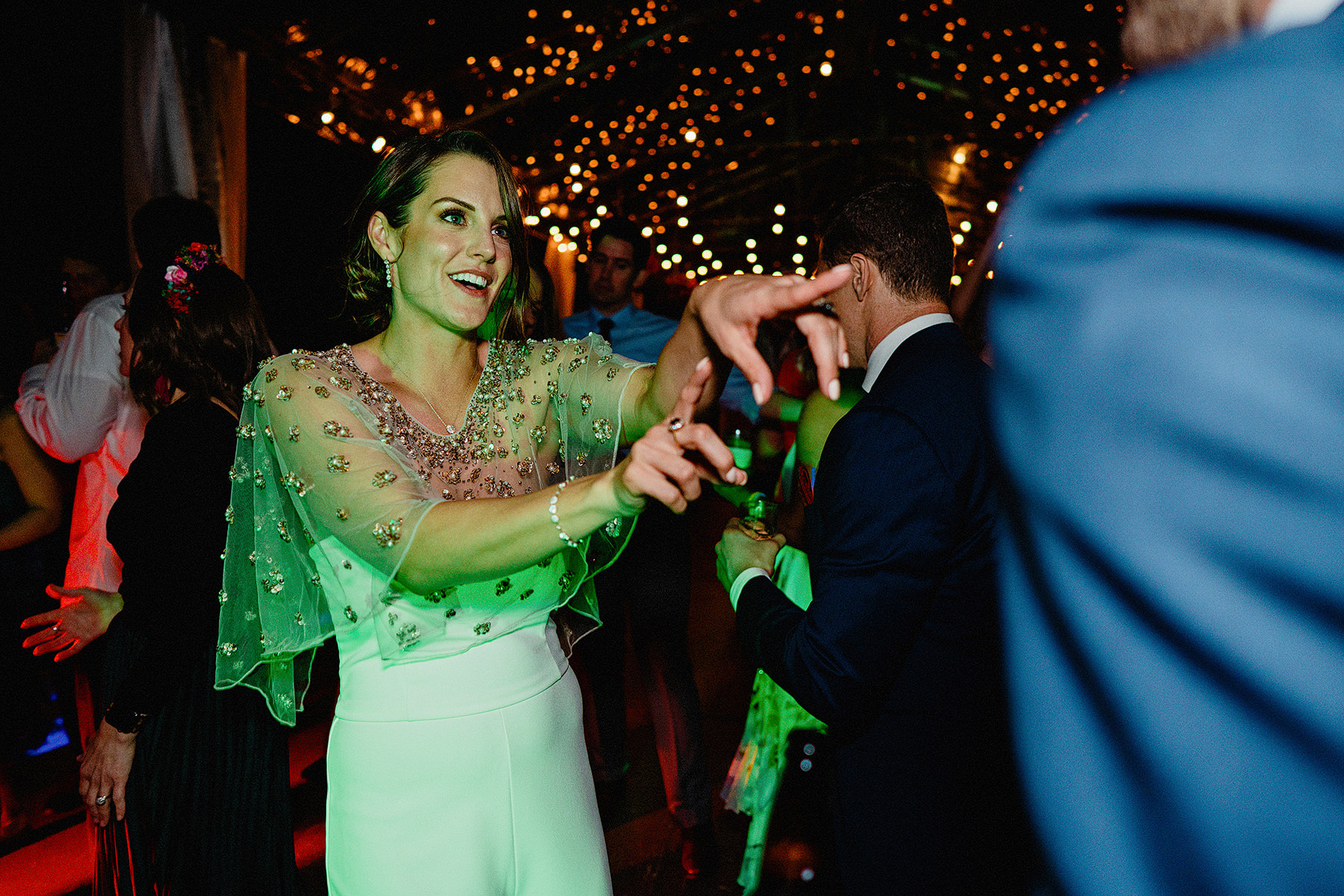 vibrant san miguel de allende wedding