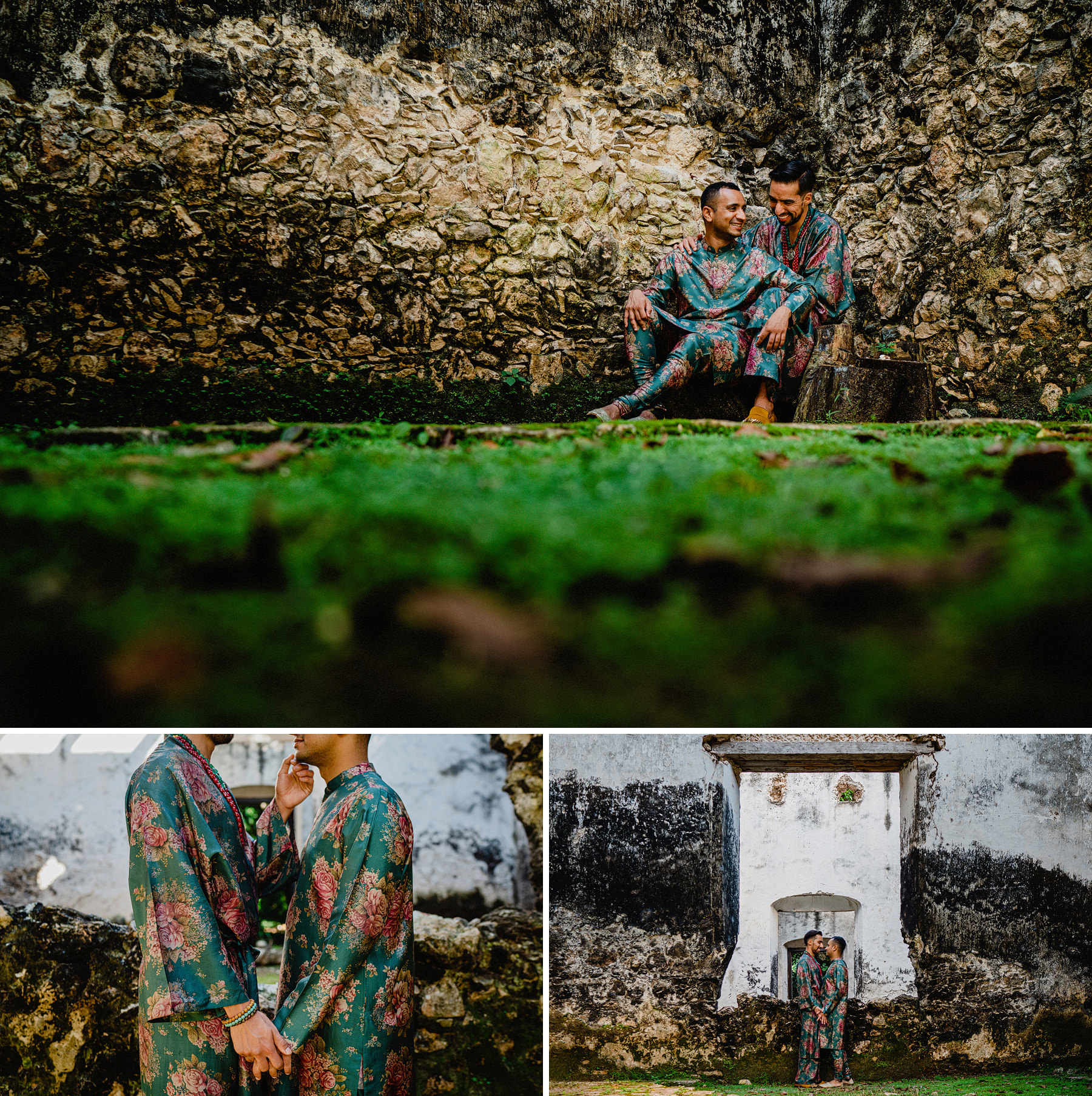 same sex destination wedding