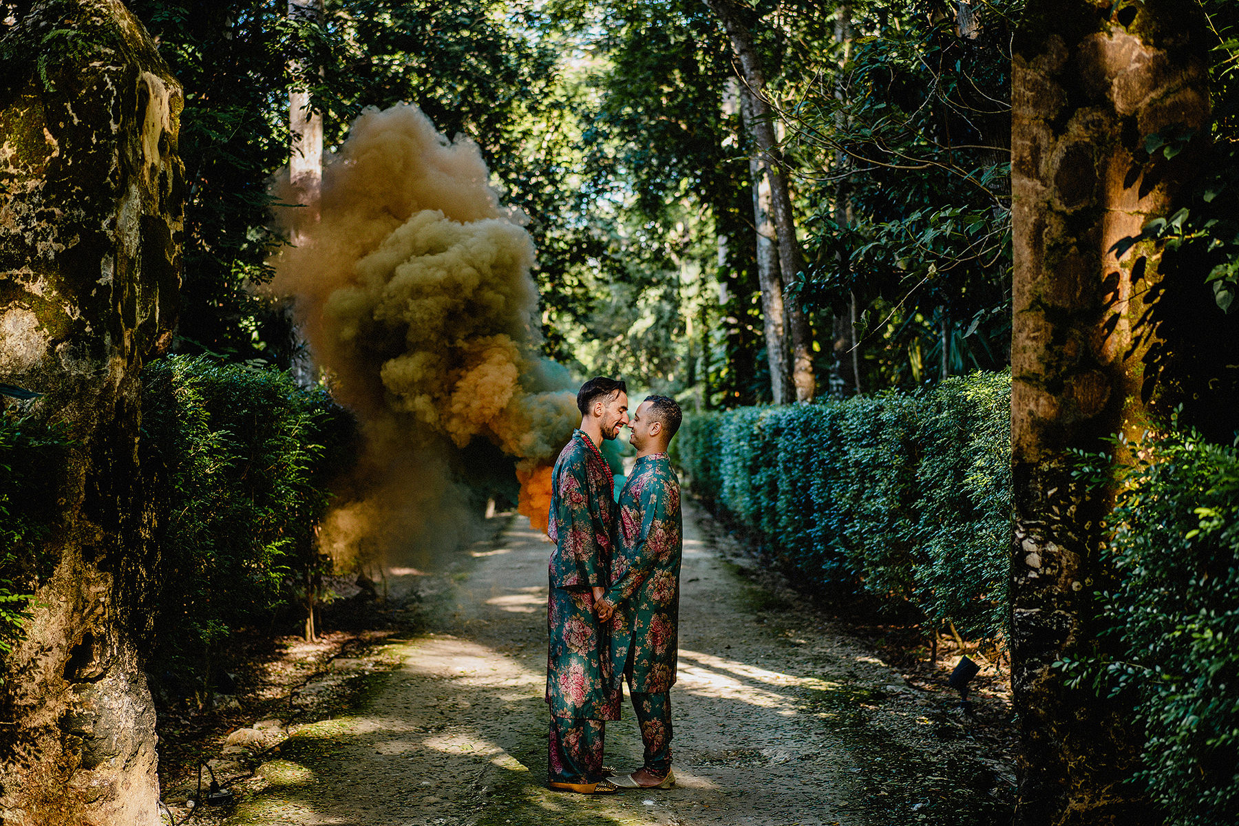 same sex destination wedding