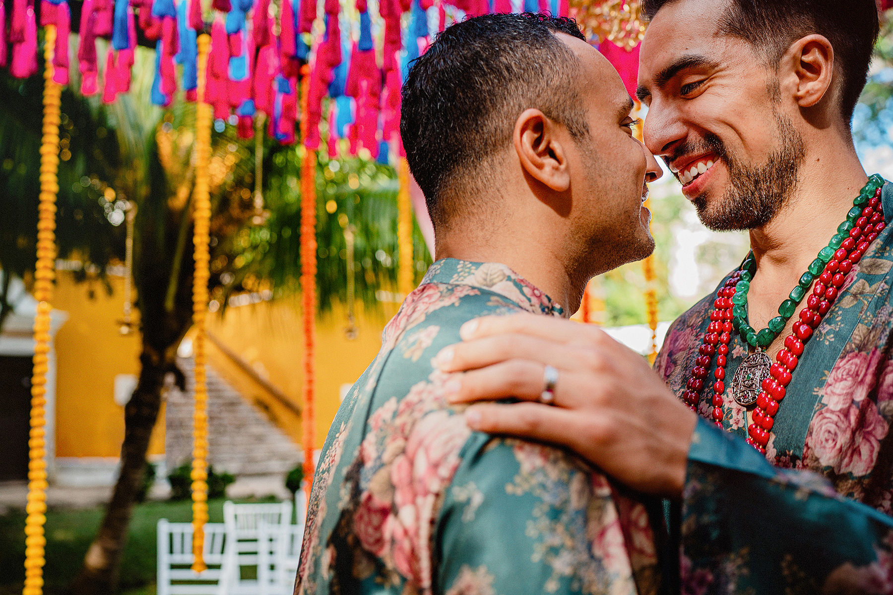 same sex destination wedding