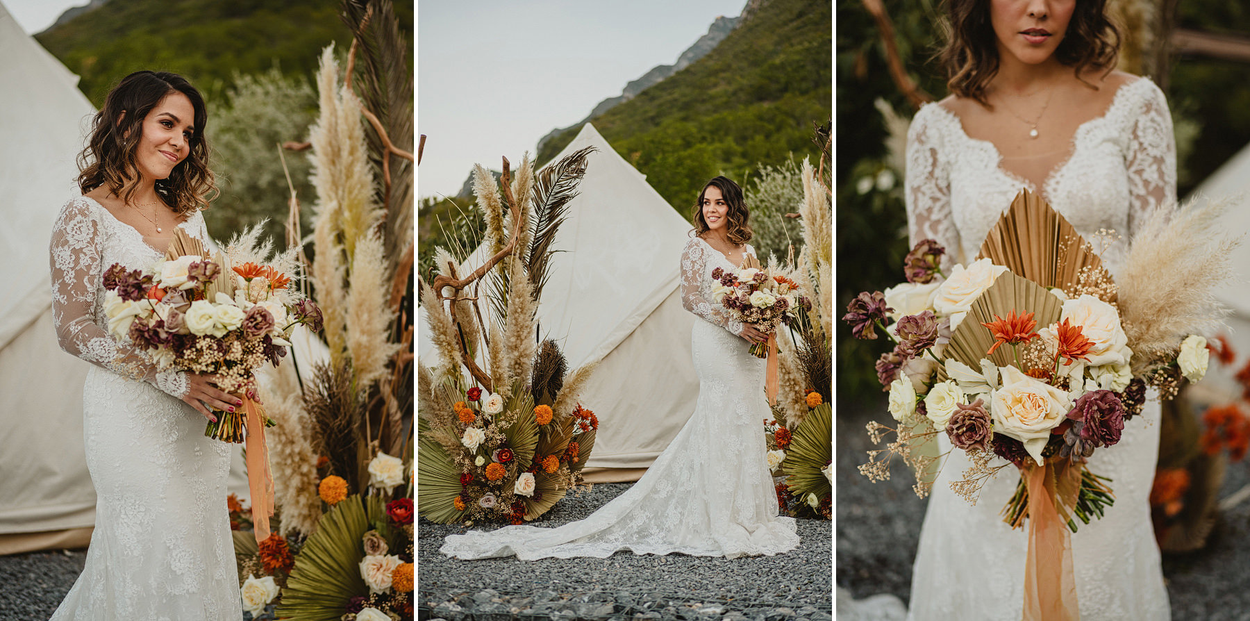 boda elopement con glamping