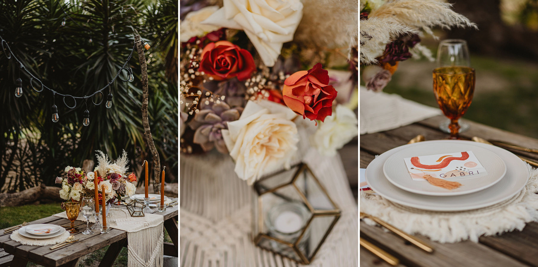 boda elopement con glamping en la posada en el potrero chico