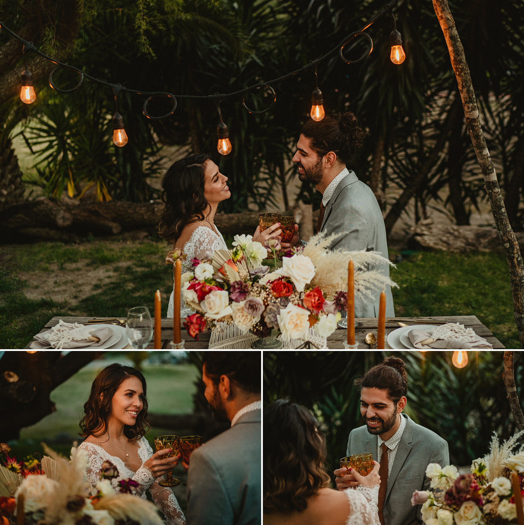 boda elopement en la posada en el potrero chico