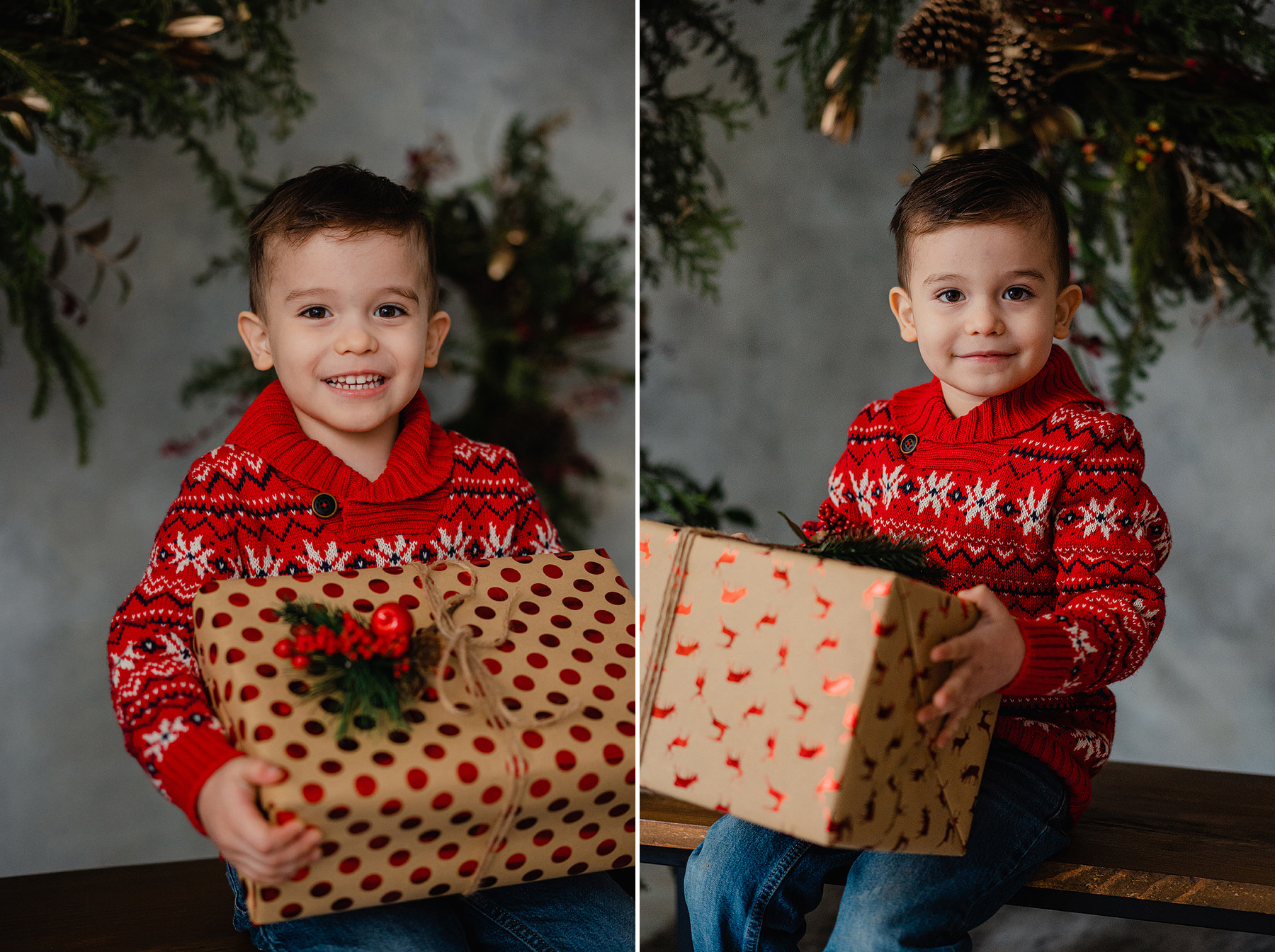 sesión navideña en monterrey